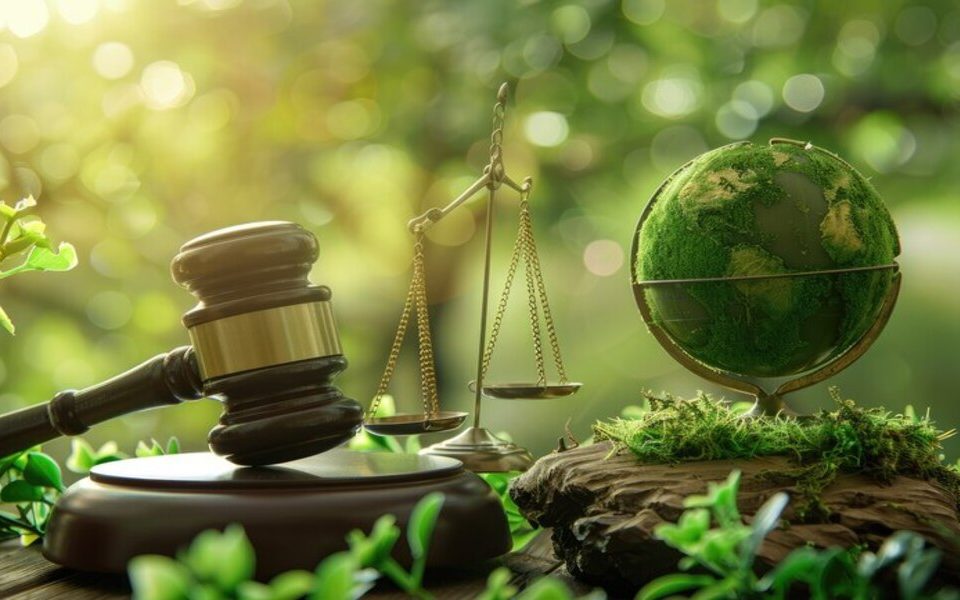 environment law with green world gavel sustainable conservation 720