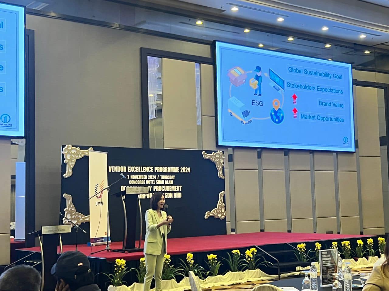 Presentation on ESG at Vendor Excellence Programme Malaysia