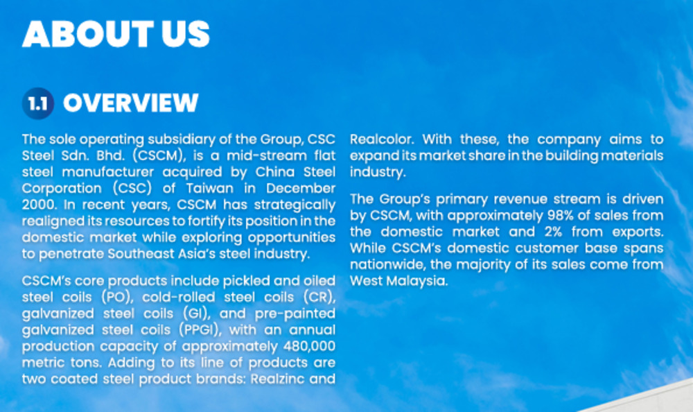 Example of executive summary in ESG Report